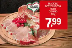 Crai Braciole/ bistecche con osso di suino offerta