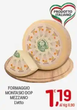 Crai Formaggio montasio dop mezzano offerta