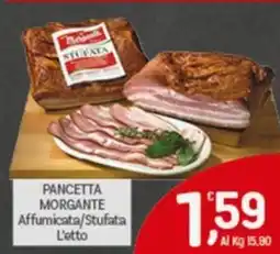 Crai PANCETTA MORGANTE Affumicata/Stufata offerta