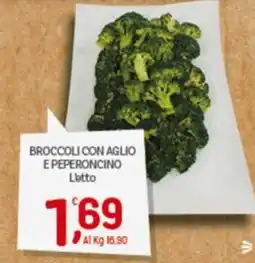 Crai Broccoli con aglio e peperoncino offerta