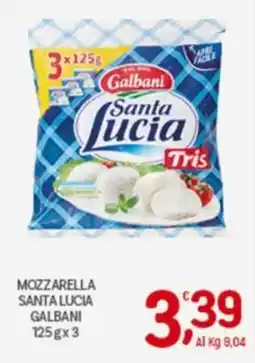 Crai Mozzarella santa lucia GALBANI offerta