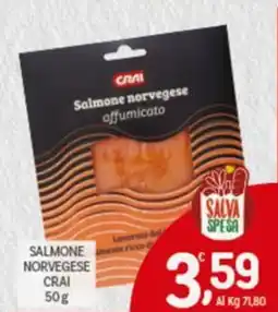 Crai Salmone norvegese CRAI offerta