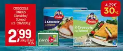 Crai Croccole findus classiche/ spinaci offerta