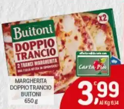 Crai Margherita doppio trancio BUITONI offerta