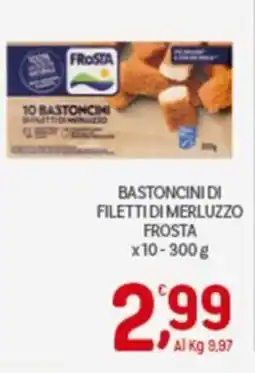 Crai Bastoncini di filetti di merluzzo FROSTA offerta