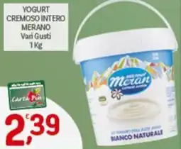 Crai Yogurt cremoso intero MERANO offerta