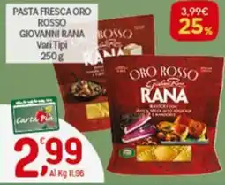 Crai Pasta fresca oro rosso GIOVANNI RANA offerta