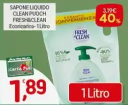 Crai Sapone liquido clean puoch FRESH&CLEAN offerta