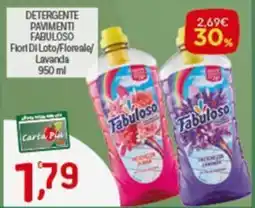 Crai Detergente pavimenti FABULOSO offerta