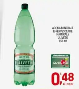 Crai Acqua minerale effervescente naturale ULIVETO offerta
