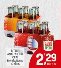 Crai Bitter analcolico CRAI offerta