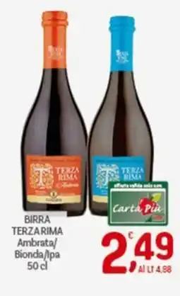 Crai BIRRA TERZARIMA Ambrata/ Bionda/lpa offerta