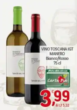 Crai Vino toscana igt MANERO offerta