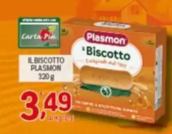 Crai Il biscotto PLASMON offerta