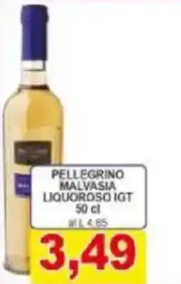 Pewex Pellegrino malvasia liquoroso IGT offerta