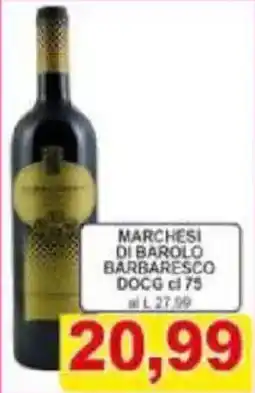 Pewex Marchesi di barolo barbaresco DOCG offerta