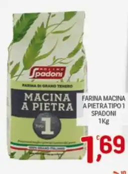 Crai Farina macina a pietra tipo 1 SPADONI offerta