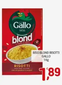 Crai Riso blond risotti GALLO offerta