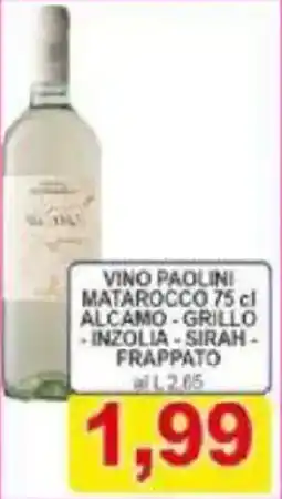 Pewex Vino PAOLINI MATAROCCO offerta