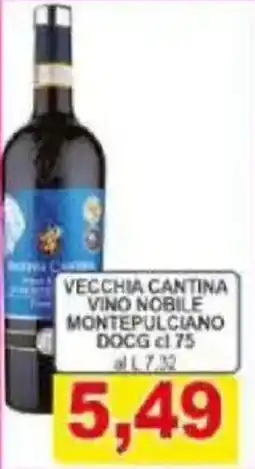 Pewex Vecchia cantina vino nobile montepulciano DOCG offerta