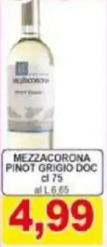 Pewex Mezzacorona pinot grigio DOC offerta