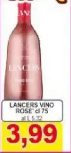Pewex Lancers vino rose' offerta