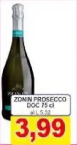 Pewex Zonin prosecco DOC offerta