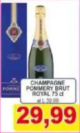 Pewex Champagne pomne pommery BRUT ROYAL offerta