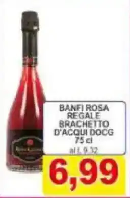Pewex Banfi rosa regale brachetto d'acqui DOCG offerta