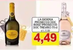 Pewex La gioiosa prosecco doc rose prosecco DOC treviso offerta