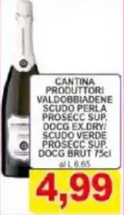 Pewex Cantina produttori valdobbiadene scudo perla prosecc sup offerta