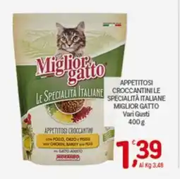 Crai Appetitosi croccantini le specialità italiane MIGLIOR GATTO offerta