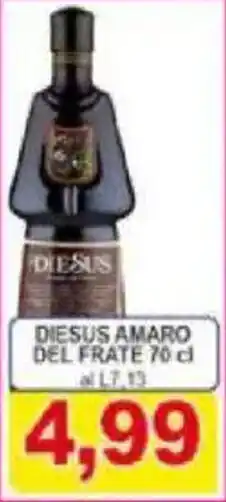 Pewex Diesus amaro del frate offerta