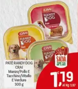 Crai Patě randy dog CRAI offerta