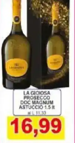 Pewex La gioiosa prosecco doc magnum astuccio offerta