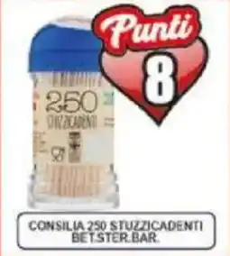 Pewex Consilia 250 stuzzicadenti betster bar offerta