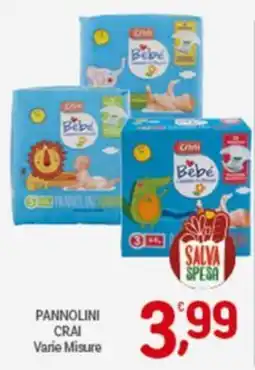 Crai Pannolini CRAI offerta