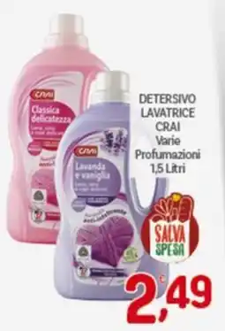 Crai Detersivo lavatrice CRAI offerta