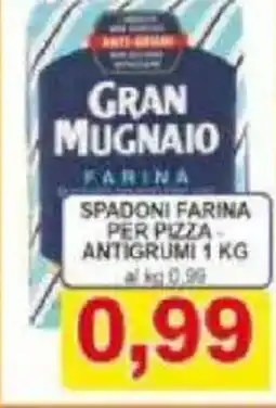 Pewex Spadoni farina per pizza antigrumi offerta