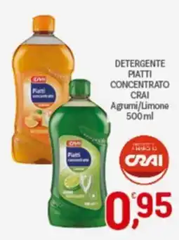 Crai Detergente piatti concentrato CRAI offerta