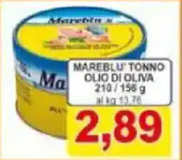 Pewex Mareblu tonno olio di oliva offerta