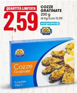 Eurospin Athena cozze gratinate offerta