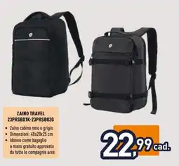 Unieuro JOIAHOME ZAINO TRAVEL 23PRSB01K-23PRSB02G offerta