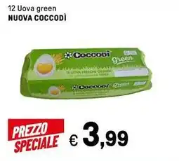 Iper La Grande 12 Uova green NUOVA COCCODÌ offerta