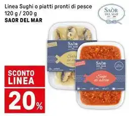 Iper La Grande Linea Sughi o piatti pronti di pesce SAOR DEL MAR offerta