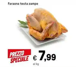 Iper La Grande Faraona testa zampe offerta