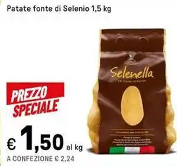 Iper La Grande Patate fonte di Selenio Selenella offerta