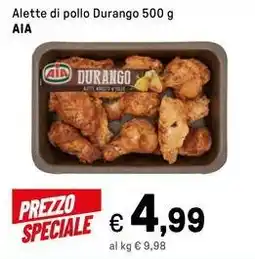 Iper La Grande Alette di pollo Durango AIA offerta