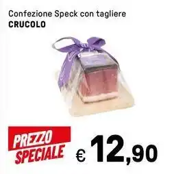 Iper La Grande Confezione Speck con tagliere CRUCOLO offerta