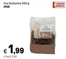 Iper La Grande Uva Sultanina IPER offerta